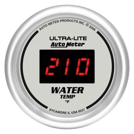 AUTO METER Ultra-Lite Water Temperature In-Dash Gauge 6537